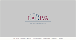 Desktop Screenshot of ladiva.de